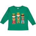 thumbnail image 3 of Inktastic Christmas Three Wisemen Boys or Girls Long Sleeve Toddler T-Shirt, 3 of 5