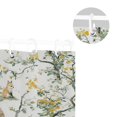 thumbnail image 5 of Yayeee Shower Curtain with Hooks 72"x72" Waterproof Fabric Bathroom Hanging Decor, Watercolor Forest Animals, 5 of 5