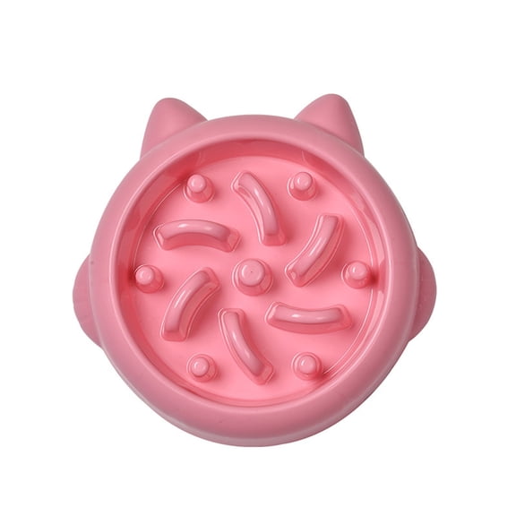 HonestMatter Slow Feeder Dog Bowl Anti Gulping Pet Dish Interactive Maze Dog Bowl Stop Bloat Healthy Eating For Small And Medium Dogs Non Slip 8.86 Inches