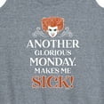 thumbnail image 3 of Hocus Pocus - Another Glorious Monday Makes Me Sick - Women's Racerback Tank Top, 3 of 5
