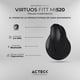 thumbnail image 3 of Mouse Ergonomico Acteck VIRTUOS FITT MI520 2400dpi 6 Botones Inalambrico Negro, 3 of 6