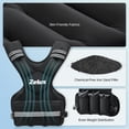 thumbnail image 4 of Chaleco pesado ZELUS ajustable de 9 a 14 kg para hombres y mujeres, 4 of 7
