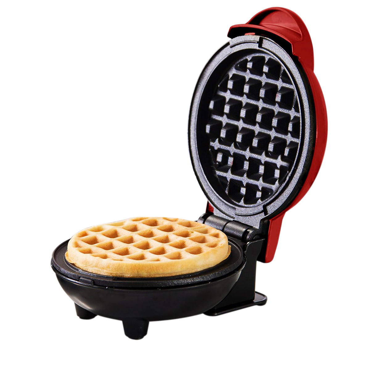et dautres sur la Route Petit-déjeuner Mini Waffle Maker Machine pour lindividu Gaufres paninis déjeuner ou Casse-croûte Machine Petit-déjeuner,Rouge Pommes de Terre rissolées 