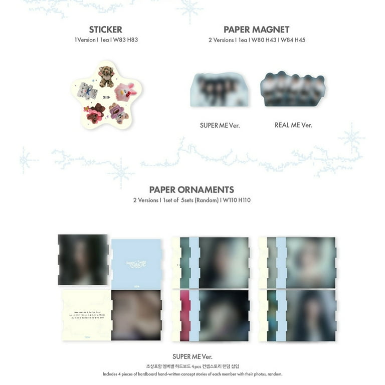 ILLIT - [SUPER REAL ME] 1st Mini Album RANDOM Version - Walmart.com
