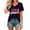Black, variant on Women's 2026 Soccer USA V-Neck T-Shirt Short Sleeve Letter Print USA Football Fan Tops, Patriotic Red White Blue Star Pattern Jersey Style Casual Loose Fit Gift for Mom Wife Girlfriend (L)