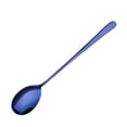 thumbnail image 1 of Cateissary 2019 304 Acero inoxidable Mango largo Estilo coreano Cuchara Café Sopa Bebida Cereal Postre Comedor Cucharadita Cocina y Comedor Azul, 1 of 6