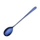 thumbnail image 1 of Cateissary 2019 304 Acero inoxidable Mango largo Estilo coreano Cuchara Café Sopa Bebida Cereal Postre Comedor Cucharadita Cocina y Comedor Azul, 1 of 6