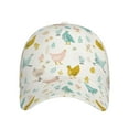 thumbnail image 2 of Yiaed Chicken Print Cap Adjustable Size for Running Workouts and Outdoor Activities All Seasons, 2 of 5