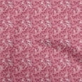 thumbnail image 1 of oneOone Cotton Poplin Pink Fabric Butterflies Sewing Material Print Fabric By The Yard 42 Inch Wide, 1 of 4