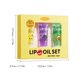 thumbnail image 2 of Set de Aceite Labial Hidratante Brillante | Aguacate Uva Limón | Fórmula Nutritiva Natural Rica en Vitaminas | No graso, ligero, hidratante | 3 Colores | 3 x 12ml | Portátil para uso diario, 2 of 7