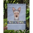 thumbnail image 3 of Caroline's Treasures BB1418GF Yorkie Puppy Welcome Flag Garden Size , Small, multicolor, 3 of 3