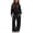 Black, variant on BXJX Girls Fall Outfit Sets Size 7, Outdoor Long Sleeve 2 PC Hoodies and Sweatpants Sets Purple