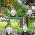 thumbnail image 5 of Estatua de gnomo de jardín solar con luces LED de resina sintética con energía solar Hula Hoop Gnome con luces LED de energía solar para jardín, patio, césped, decoración al aire libre kaili Sencillez, 5 of 5