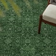 thumbnail image 4 of WIPONKEN 2x8 Runner Rugs for Living Room Bedroom Dining Room Office Farmhouse, Machine Washable Non Slip Vintage Persia Rug Green, 4 of 6