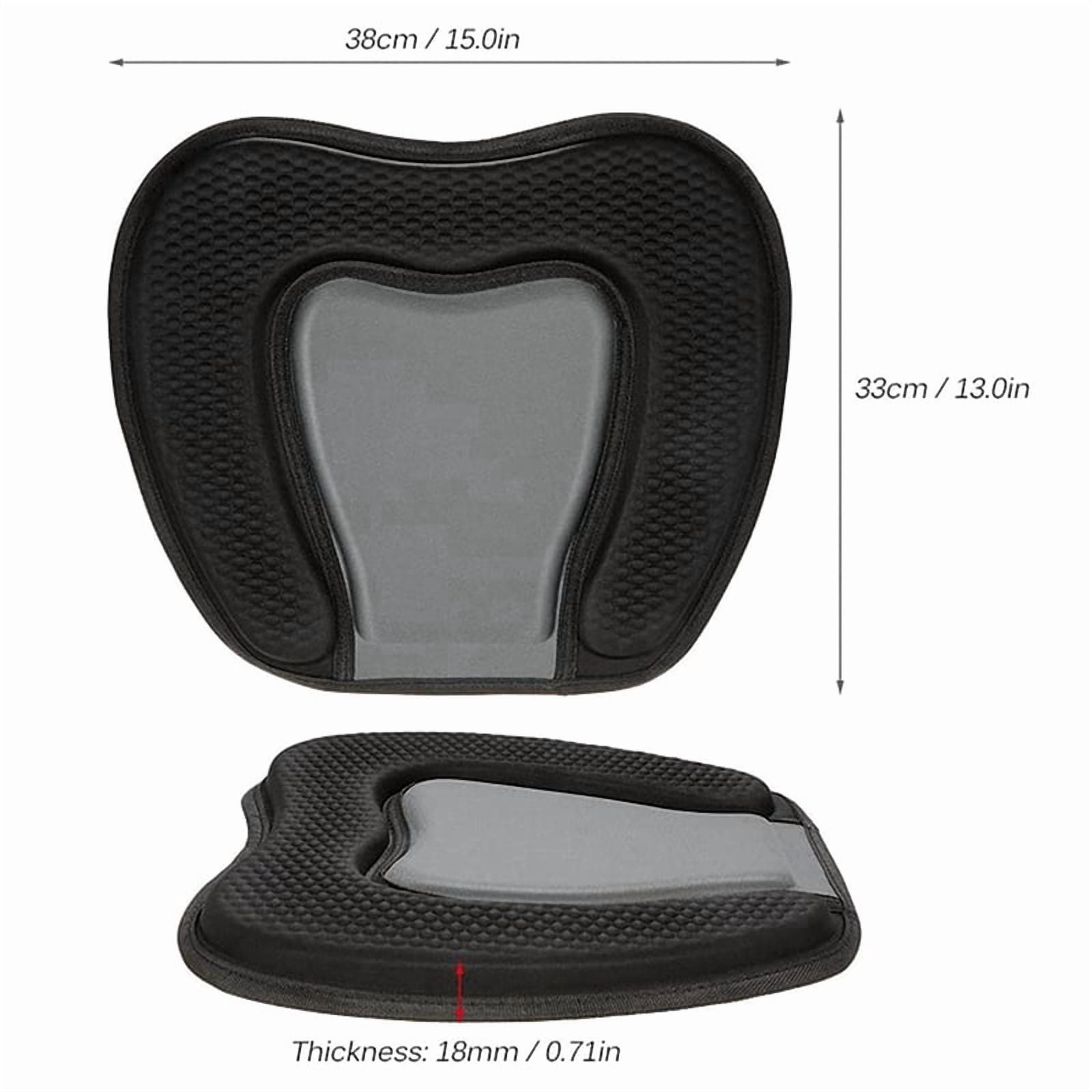 10 Pcs 38X32cm Kayak Soft Seat Cushion Pad Canoe Fishing Boat Comfortable EVA Cushion Seat Padded for Boat,10 x Kayak Seat,Black&grey
