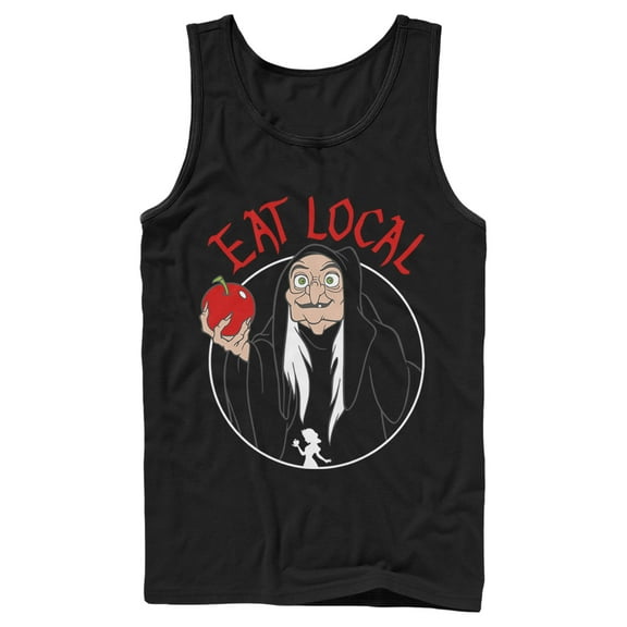 Men's Snow White and the Seven Dwarfs Eat Local  Tank Top