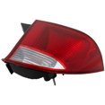 thumbnail image 5 of For Ford Focus 2005 2006 2007 Tail Light Assembly Driver Side | Red/Clear Lens | Chrome Housing | Sedan | Lens and Housing | Replacement For FO2800188 | 5S4Z13405AA, 5 of 6