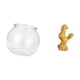 thumbnail image 5 of Adorno transparente para pecera pequeña, cuenco para acuario, jarrón, mesa, oficina, hogar, , figura de pollo, estatua Feng Shui, escultura, cu, 5 of 8