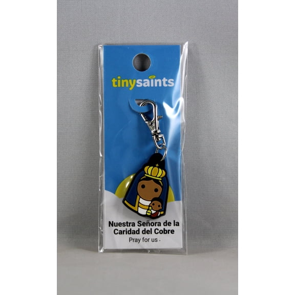 Tiny Saints Nuestra Señora de la Caridad del Cobre CHARM-Gifts, Backpacks NEW