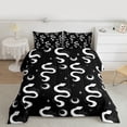 thumbnail image 2 of Castle Fairy Teens Abstract Snake Queen Comforter Set,Starry Sky Bedding Comforter Set, 2 of 8