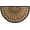 Sunrise, variant on Geometric Entrance Door Mat, 100% Natural Coconut Husk Fibers & Non-Skid Recycled Rubber Backing, 2' x 3' Durable Outdoor/Indoor Welcome Mat for Entryway, 18" W X 30" L, Rectangle, Milly Geometric