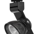 thumbnail image 3 of Benjara BM223661 12W Integrated LED Metal Track Fixture with Mesh Head, Black, 3 of 5