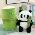 thumbnail image 3 of Kawaii Bamboo Tube Panda Set Plush Toy Cute Plushies Stuffed Animal Bear Doll Reversible Design Children's Valentine's Day Gifts, 3 of 9