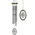 thumbnail image 3 of Woodstock Wind Chimes Signature Collection, Wind Fantasy Chime, 24'' Silver Wind Chime WFCTL, 3 of 8