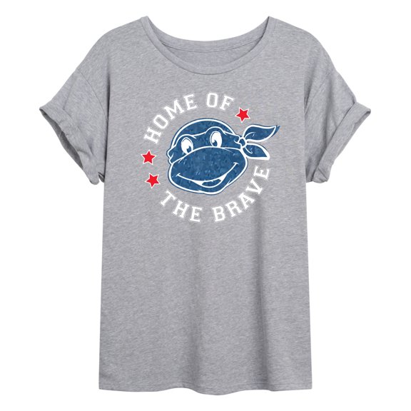 Teenage Mutant Ninja Turtles - Born Raised USA - Juniors Muscle Tee