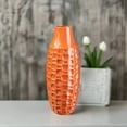 thumbnail image 2 of Ansel Abstract Ceramic Vase – Decorative Modern Home Decor, Tabletop Accent, Flower Vase, Living Room & Office Décor (Size- 4.00"x10.00"H, Yellow ), 2 of 9