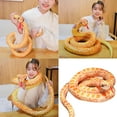 thumbnail image 2 of Soft Life Like Snake Plush Toy 100cm For Teaching Tools Novelty Surprise Gifts Stuffed Snake Toy for House Couch Decors, 2 of 3