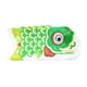 thumbnail image 2 of Bandera de carpa decorativa japonesa con manga de viento y pez vela para jardín y patio. 15cm, 2 of 5