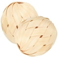 thumbnail image 4 of HERFIER Mini Woven Bamboo Balls for Home Decor and Easter (2pcs), 4 of 4
