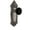 Antique Pewter, variant on Grandeur 853000 Grande Victorian Solid Brass Rose Privacy Door Knob Set - Brass