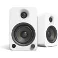 thumbnail image 6 of Kanto YU4MW 140W Bookshelf Speakers with Bluetooth - Matte White (Pair) with Kanto SP26PLW 26" Fixed-Height Stands for Bookshelf Speakers - White (Pair) (2022), 6 of 9