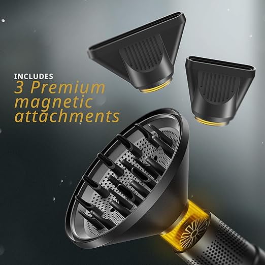 Wahl Professional Vanquish Hair Dryer, Controlled Airflow, SmoothTone Motor, 4 Heat & 3 Speed Settings, Auto-Clean Function, Lightweight, Slim Design