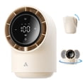 thumbnail image 6 of Aecooly Chic 01 Lite Desk Fan - 100-Speed Touch Control, 4000mAh Battery, Quiet Digital Display, Small Table Fan for Bedroom, Office & Travel, 6 of 9