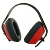 Zen-Tek EM101 Standard Ear Muffs, Red-Black