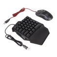 thumbnail image 1 of Keyboard Converter Set, Plug And Play Wired Connection Durable Sturdy High Accuracy Keyboard Mouse Converter Customizable Keys  For Game Console, 1 of 8