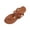 Coffee, variant on Summer Sandals for Women Versatile Flat Decorative Beach Shoes Comfortable Slippers