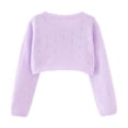 thumbnail image 2 of HIPYLO Girls Tops Size 10 Girls Thermal Top Baby Band Tees Kawaii Shirt Y2k Shirts Girls Size 10-12 Clothes Girl Clothes 3t-4t Kid Clothes, Purple 6-7 Years, 2 of 7