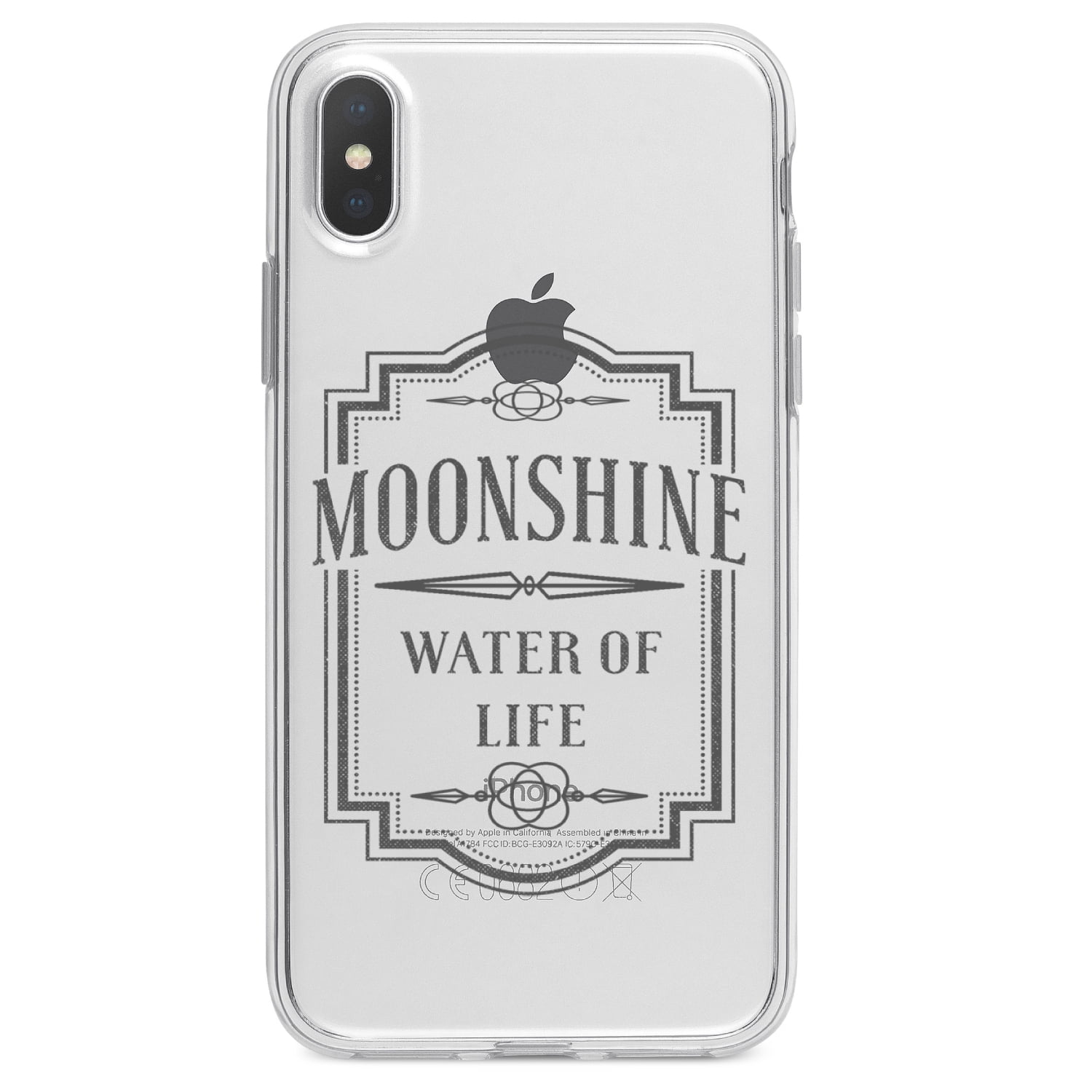 Distinctink Clear Shockproof Hybrid Case For Iphone X Xs 5 8 Screen Tpu Bumper Acrylic Back Tempered Glass Screen Protector Moonshine Water Of Life Walmart Com Distinctink Clear Shockproof Hybrid Case For Iphone X Xs 5 8 Screen Tpu Bumper Acrylic Back Tempered Glass Screen Protector Moonshine Water Of Life Walmart Com