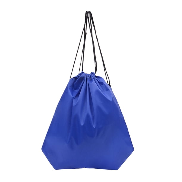 Wosthever Cordón impermeable personalizado del saco del gimnasio para la mochila unisex de los deportes de los bolsos de lazo del bolso de la Deportes acuáticos azul real