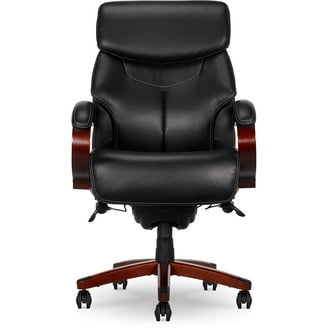 La-Z-Boy Winston Big Tall High Back Office Chair with Arms, Brown