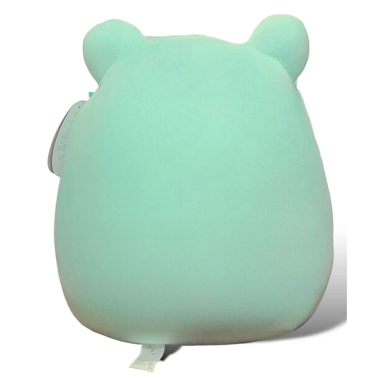 Squishmallows Official Kellytoy 12 Inch Green Baratelli Frog with �Text ME�  on Belly Plush - Valentine�s Squad 2023 Stuffed Animal Toy 