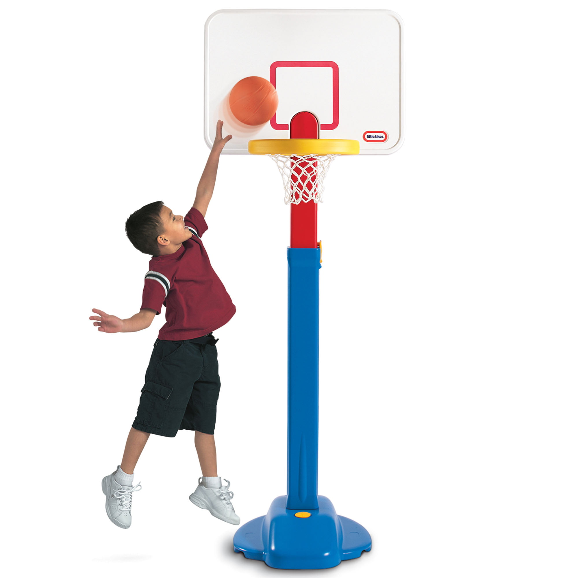 little tikes basketball hoop fill with water