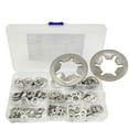 thumbnail image 2 of Star Lock Rondelles Ensemble de 180 Pcs en Acier Inoxydable Haute Résistance, 2 of 9