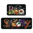 thumbnail image 1 of asddcavvf Hallowen Kitchen Carpet Set Hallowen Pumpkin Alphabet Kitchen Carpet Washable Cushion Comfortable Kitchen Carpet Set, 1 of 4