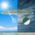 thumbnail image 5 of Yescom 10x6.5 Ft Patio Umbrella Replacement Canopy Market Table Top Sunshade Cover Yard, 5 of 11