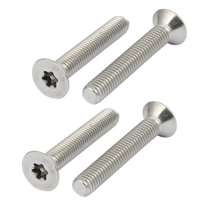 

M8x50mm 5/16 x 2 Torx Anti Theft Tamper Resistant Proof Security Screw 4pcs